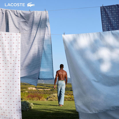 Lacoste Juego de sábanas, Slice Vintage Indigo, Doble, 1