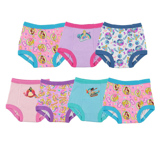 Disney Pantalones de Entrenamiento Princess Potty Multipack Ropa Interior de formación para bebés y niños pequeños para Niñas
