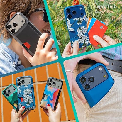 Smartish Wallet Slayer Vol. 1 Funda Tipo Portafolios para iPhone 2025 Pro MAX