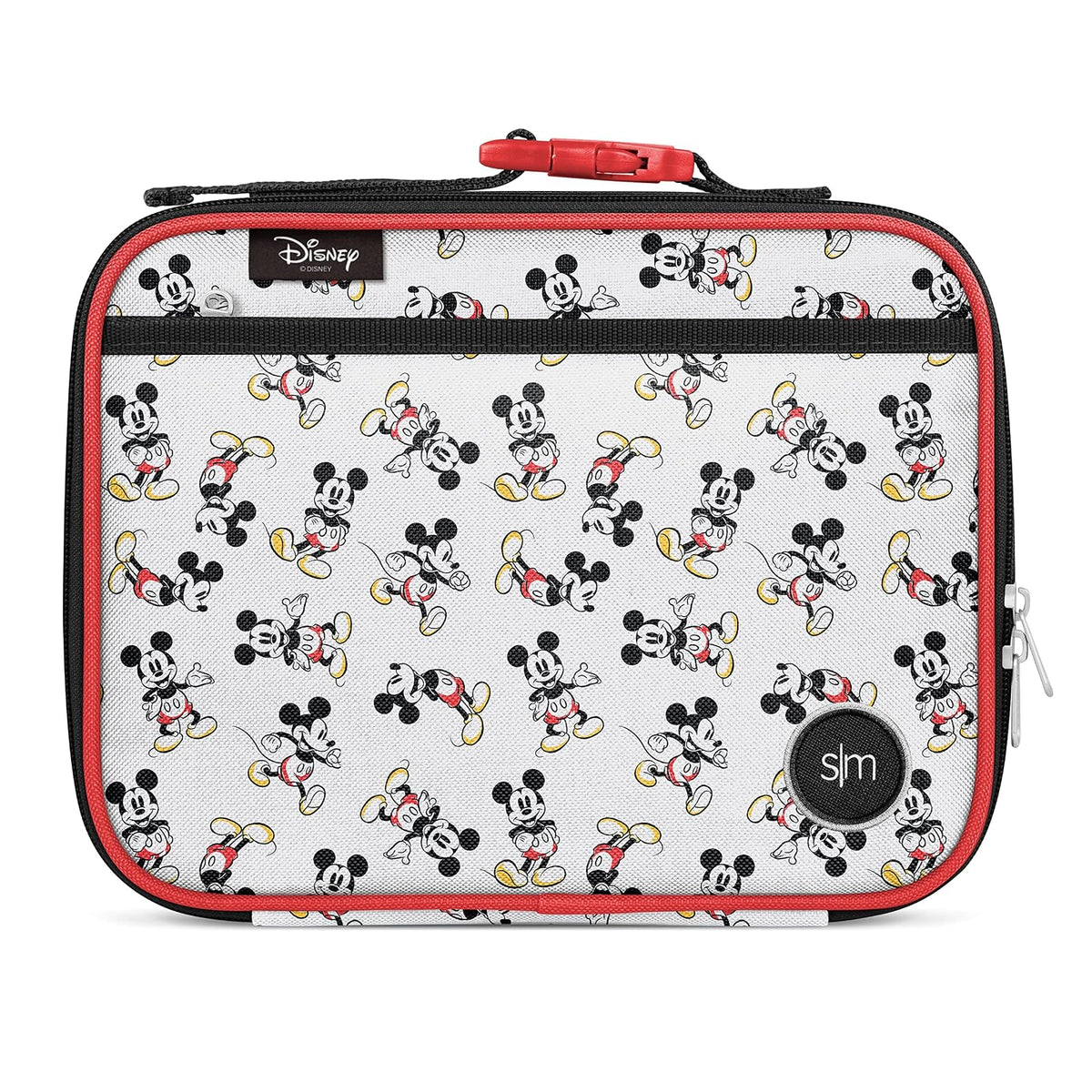 Simple Modern Hadley Lonchera Escolar Aislada 4 Litros - Poliéster - Disney: Mickey Mouse Retro