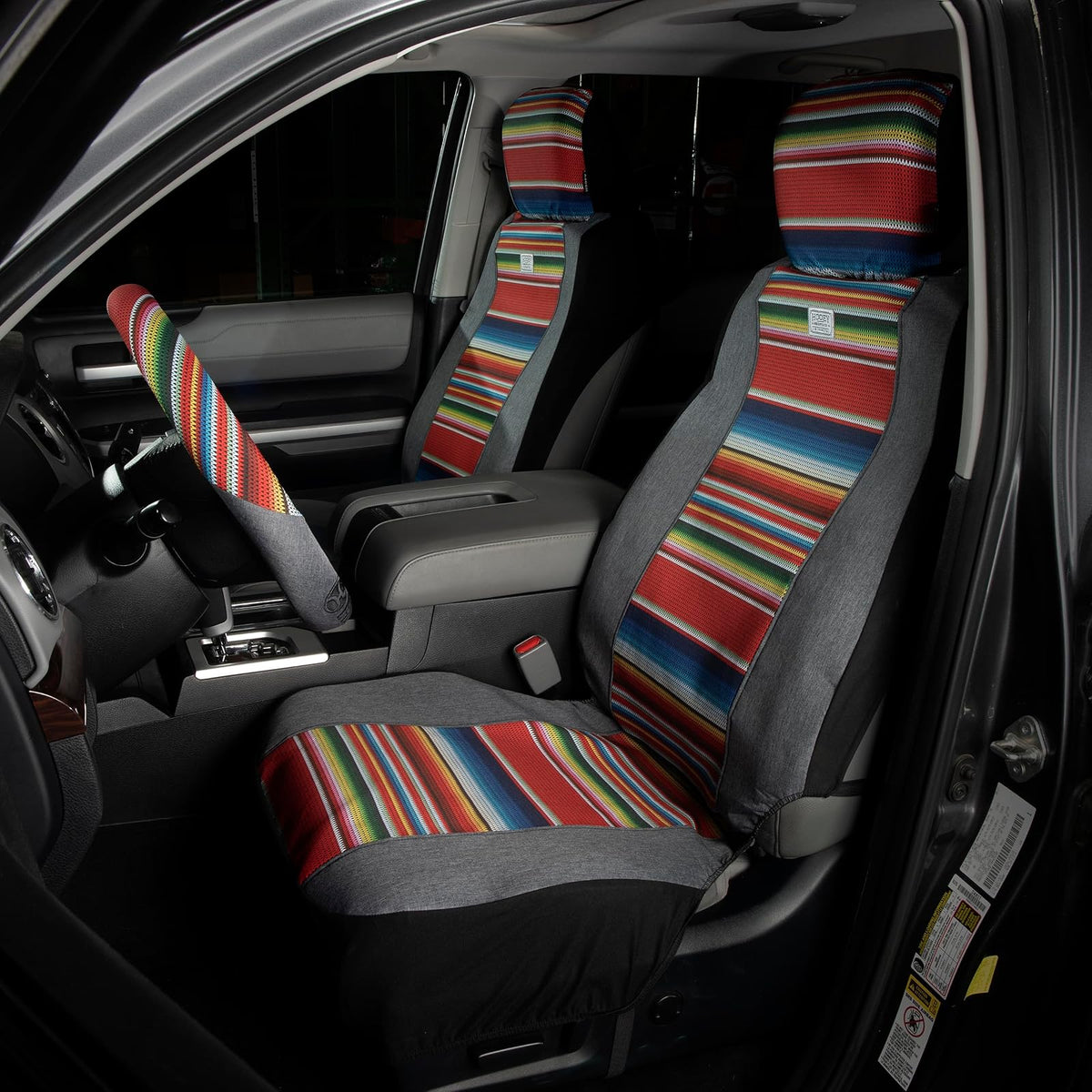 HOOEY Funda de Asiento de Respaldo bajo, protección Duradera para Asiento de Cubo, fácil de Instalar, Fundas de Asiento para Automóvil, camión, Furgoneta, SUV