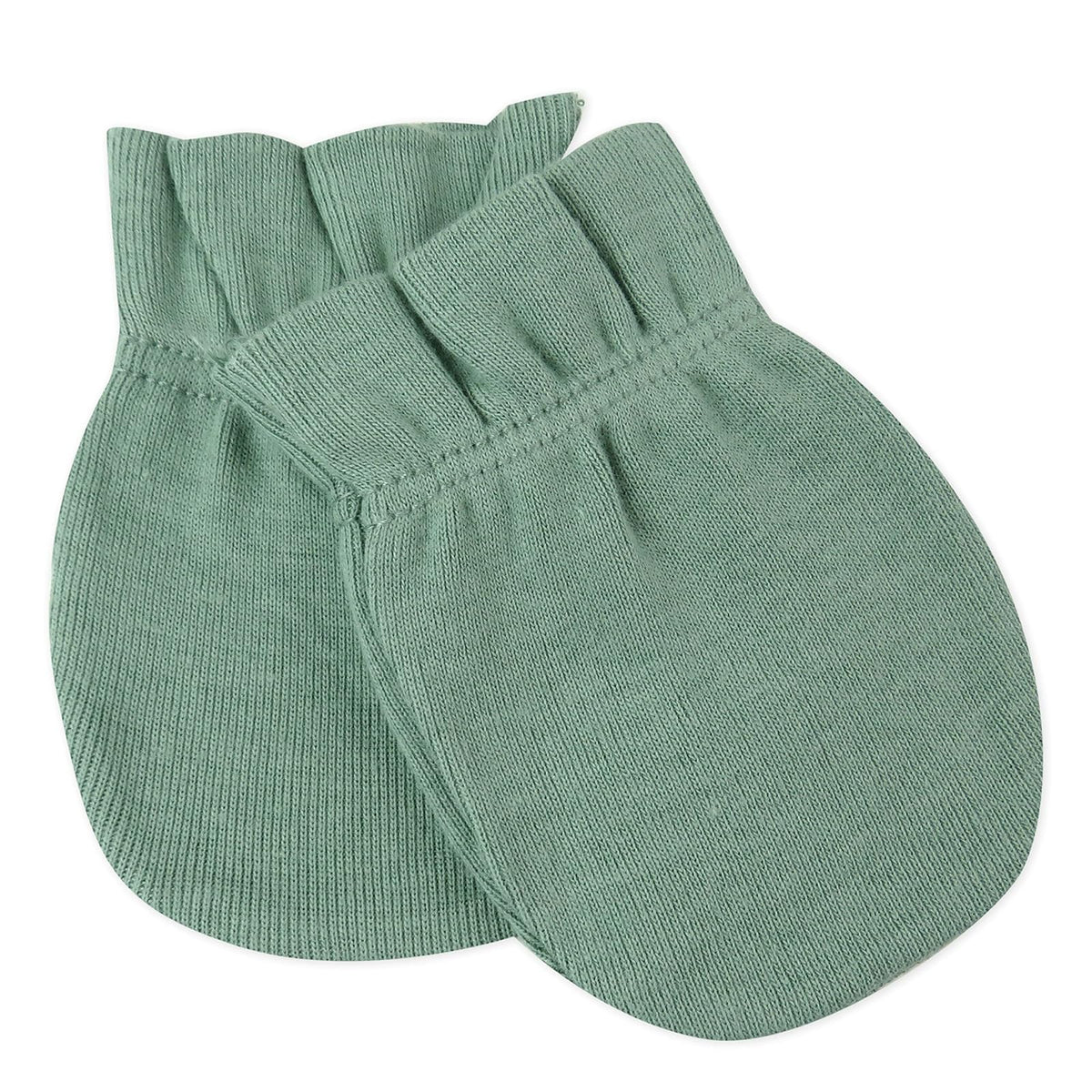 HonestBaby Paquete de 3 guantes de algodón orgánico Guantes de algodón Unisex bebé