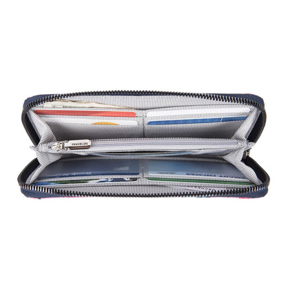 Travelon portafolios con cierre único para mujer con bloqueo RFID