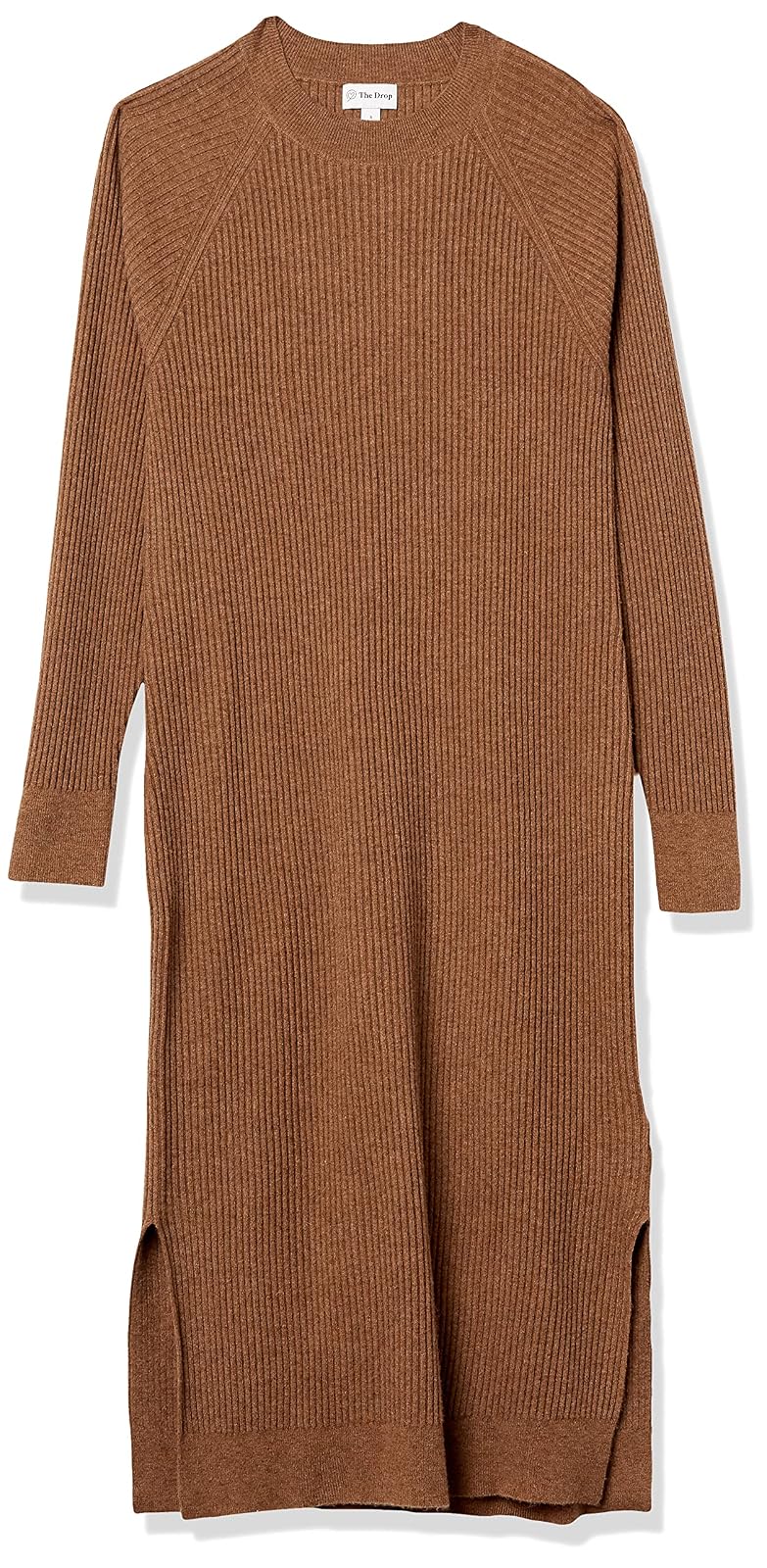 The Drop Mujer Renata Vestido Midi Acanalado Slounge