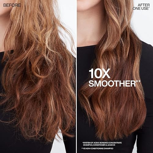 Redken Acidic Bonding Concentrate Tratamiento Reparador Sin Enjuague 150 ml | Ayuda a reparar y fortalecer el cabello dañado, ofrece suavidad, protección térmica y control de frizz desde el primer uso