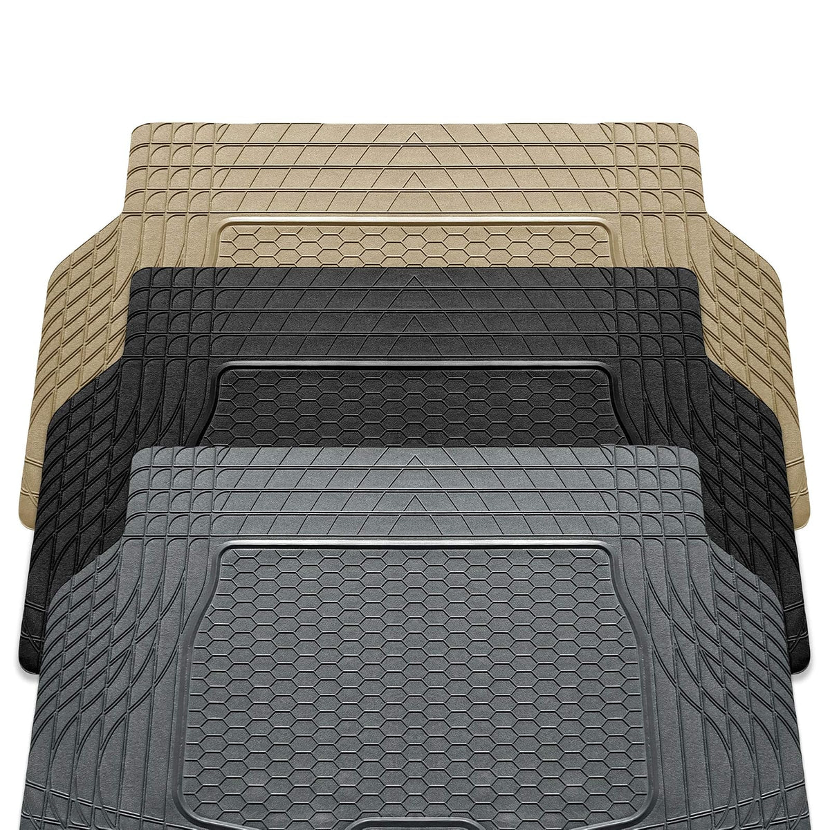 FH GROUP F16403BLACK Cargo Mat (Semi Custom Trimmable Vinyl Black)