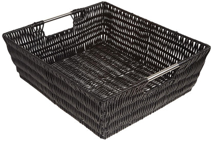 Whitmor Rattique Estante Bolsa, Negro, 1