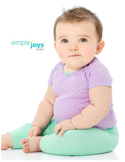 Simple Joys by Carter's GU-41 Pantalones Pantalones para Bebé-Niñas