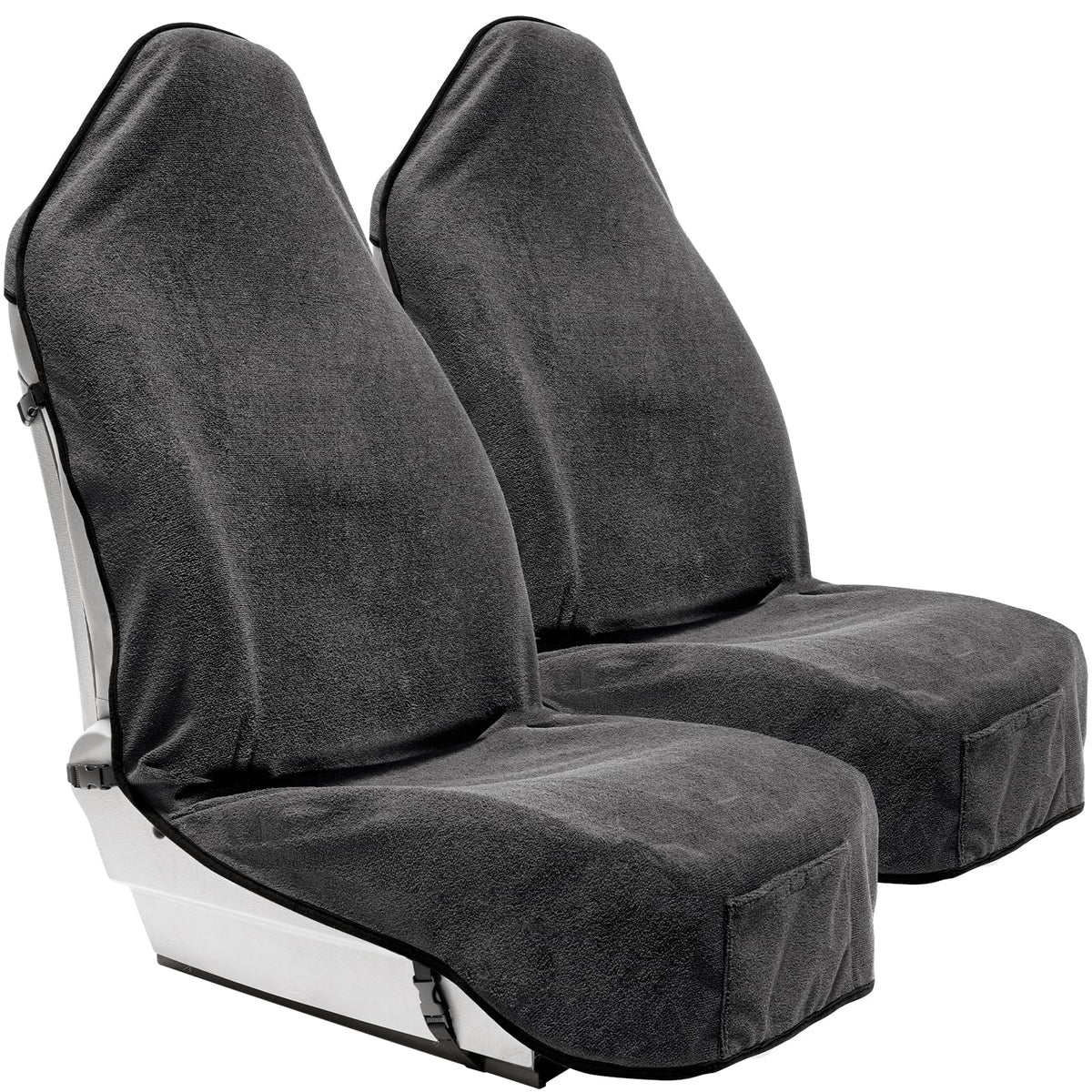 Season Guard Toalla de Sudor de Tela Terry para Asiento; Protector de Toalla para Asiento de Automóvil; Ideal para el Gimnasio; Impermeable; Ajuste Universal para Auto, SUV, Furgoneta, camión; Fácil de