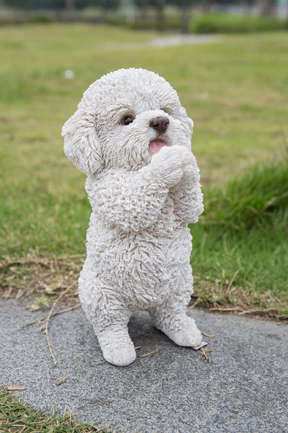 Hi-Line Gift Ltd. Playing Maltese Puppy