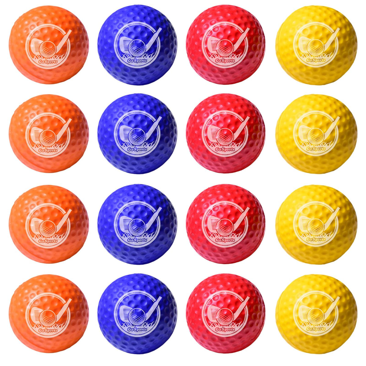 GoSports Pelotas de Espuma para Práctica de Golf - 16 Packs
