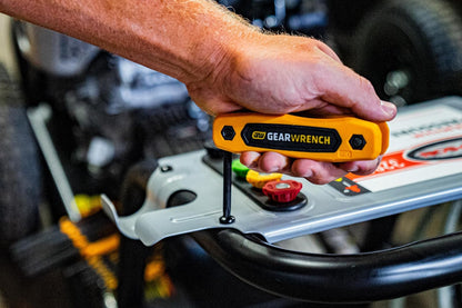 GearWrench 83512 - Juego de 25 llaves Allen plegables SAE/métricas/Torx