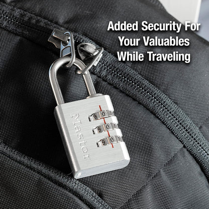 master lock equipaje Lock, 1-3/16 Inch, 1-3/16"