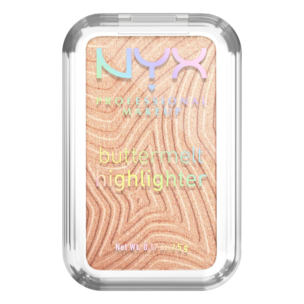 NYX Buttermelt Iluminador Cremoso Acabado Brillante 12 Horas - Glaze It Butta (bronce claro)