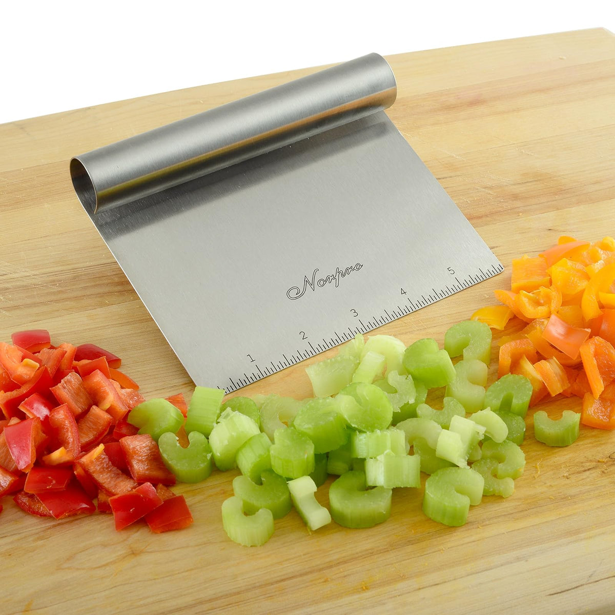 Norpro 577 Stainless Steel Scraper/Chopper