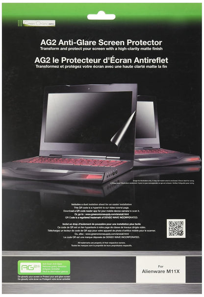 Green Onions Anti-Glare AG2 Screen Protector for 11.6-Inch Alienware M11x (RT-SPM11X02)
