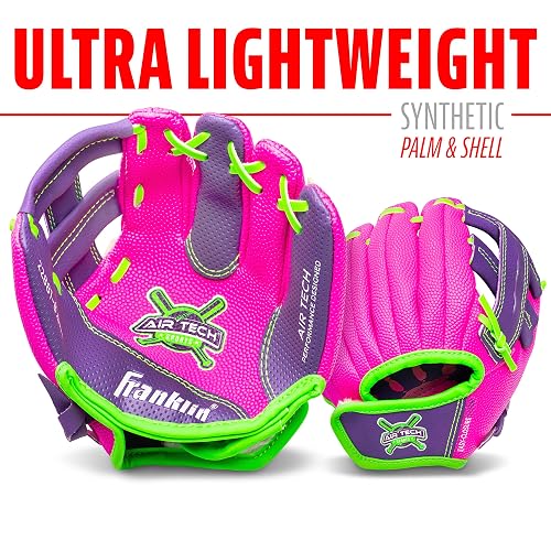 Franklin Sports Air Tech Adapt Series Guantes Teeball de 8.5 Pulgadas: Lanzador para diestros