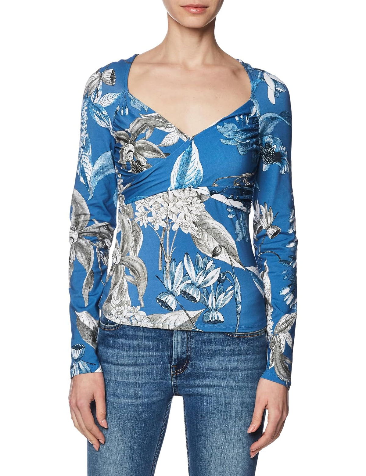 Guess Blusa Mujer LS Dianna Top W4RP09K49A1-P7MF