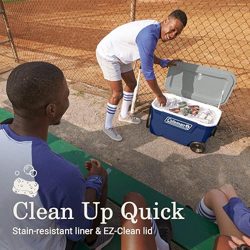 Coleman Ice Chest | Enfriador de ruedas serie 316