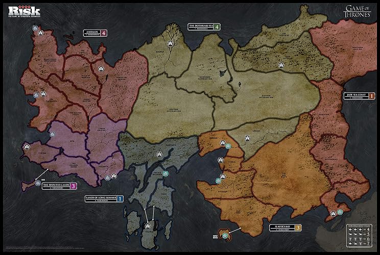 USAopoly Juego de mesa Risk: Game of Thrones