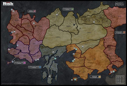 USAopoly Juego de mesa Risk: Game of Thrones