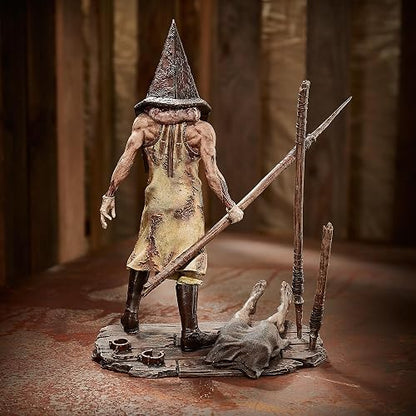 Numskull Silent Hill 2 Figura de pirámide roja 11.6 Pulgadas (29.5 cm) Replica Estatua Coleccionable - Producto Oficial Silent Hill - Edición Limitada