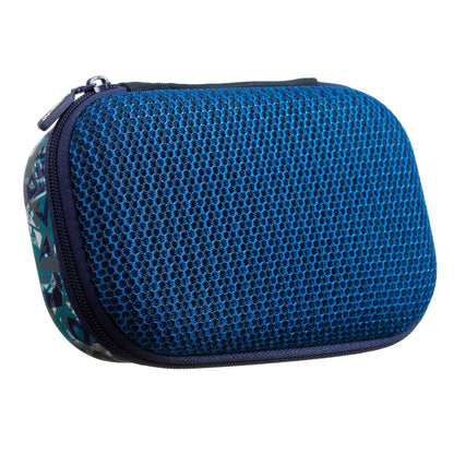 ZIPIT Estuche Lápices Gran Capacidad | Azul, material EVA y poliéster, lavable a máquina, organizador para escuela