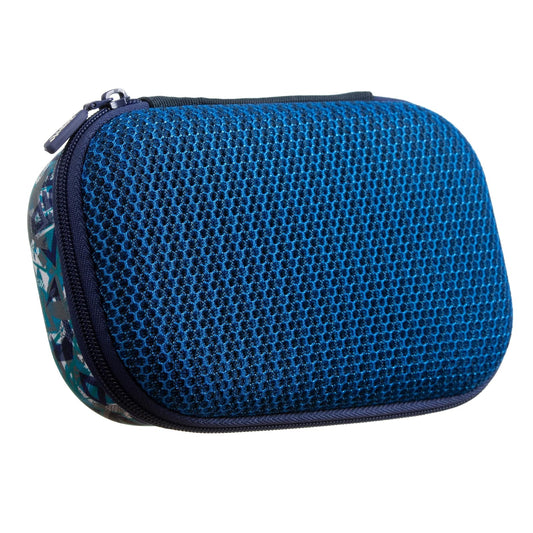 ZIPIT Estuche Lápices Gran Capacidad | Azul, material EVA y poliéster, lavable a máquina, organizador para escuela