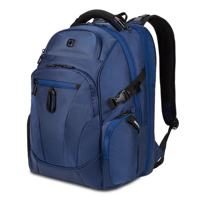 SwissGear 6752 TSA Friendly ScanSmart Laptop Backpack, Fits Most 17 Inch Laptops - Navy Ballistic