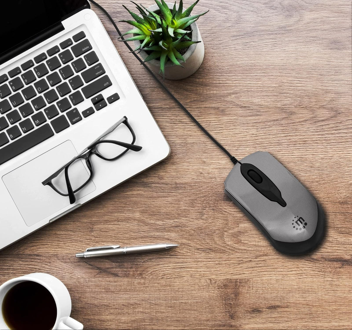 Manhattan Edge Optical USB Mouse