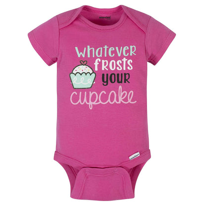ONESIES Paquete de 8 mamelucos estampados de manga corta Conjunto de camisetas para bebés y niños pequeños bebés niñas