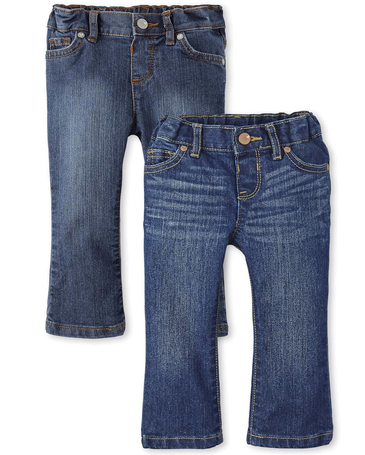 The Children's Place Y Pantalones de Mezclilla básicos para niñas pequeñas Jeans para Bebé-Niñas