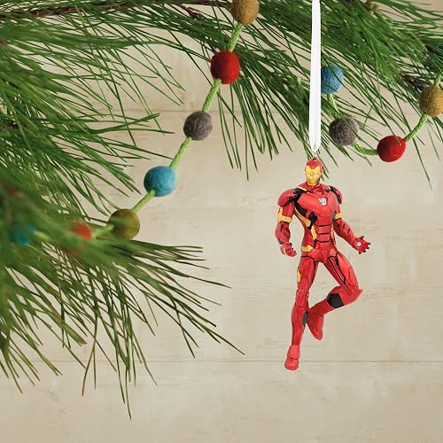 Hallmark Marvel Iron Man - Adorno navideño de 3,8 x 8,2 x 2,2 cm