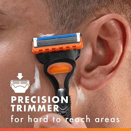 Gillette - Recambios de cuchillas de afeitar Fusion5 para hombre, 10 unidades + recambios de cuchillas Fusion5 Proglide, 2 unidades