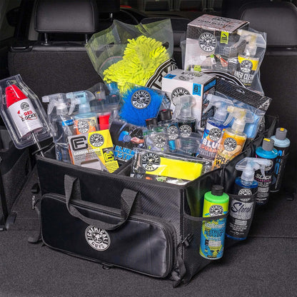 Chemical Guys ACC622 Organizador de Maletero Ride Along para Espacios Grandes 25x18x11.5 Pulgadas, Negro