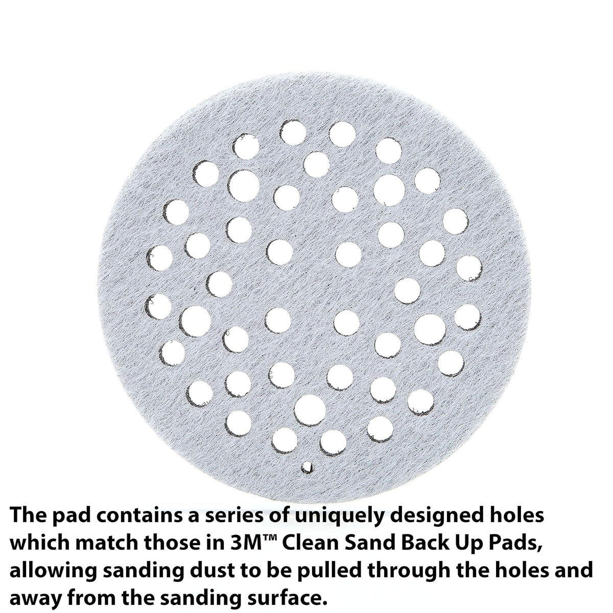 Cubitron - Almohadilla de disco de interfaz suave 3M Clean Sanding 28321