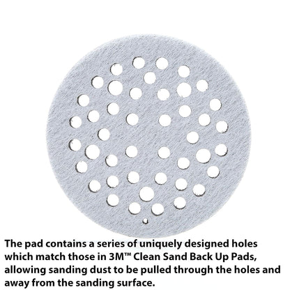 Cubitron - Almohadilla de disco de interfaz suave 3M Clean Sanding 28321