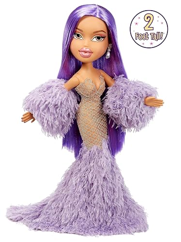 Bratz Muñeca de Moda Bratz x Kylie Jenner de 60 cm con Vestido Largo.