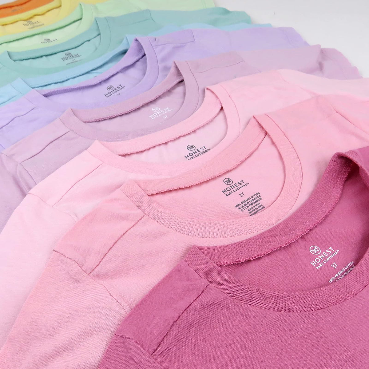 HonestBaby - Playera Unisex de Manga Larga para bebé, 100% algodón orgánico
