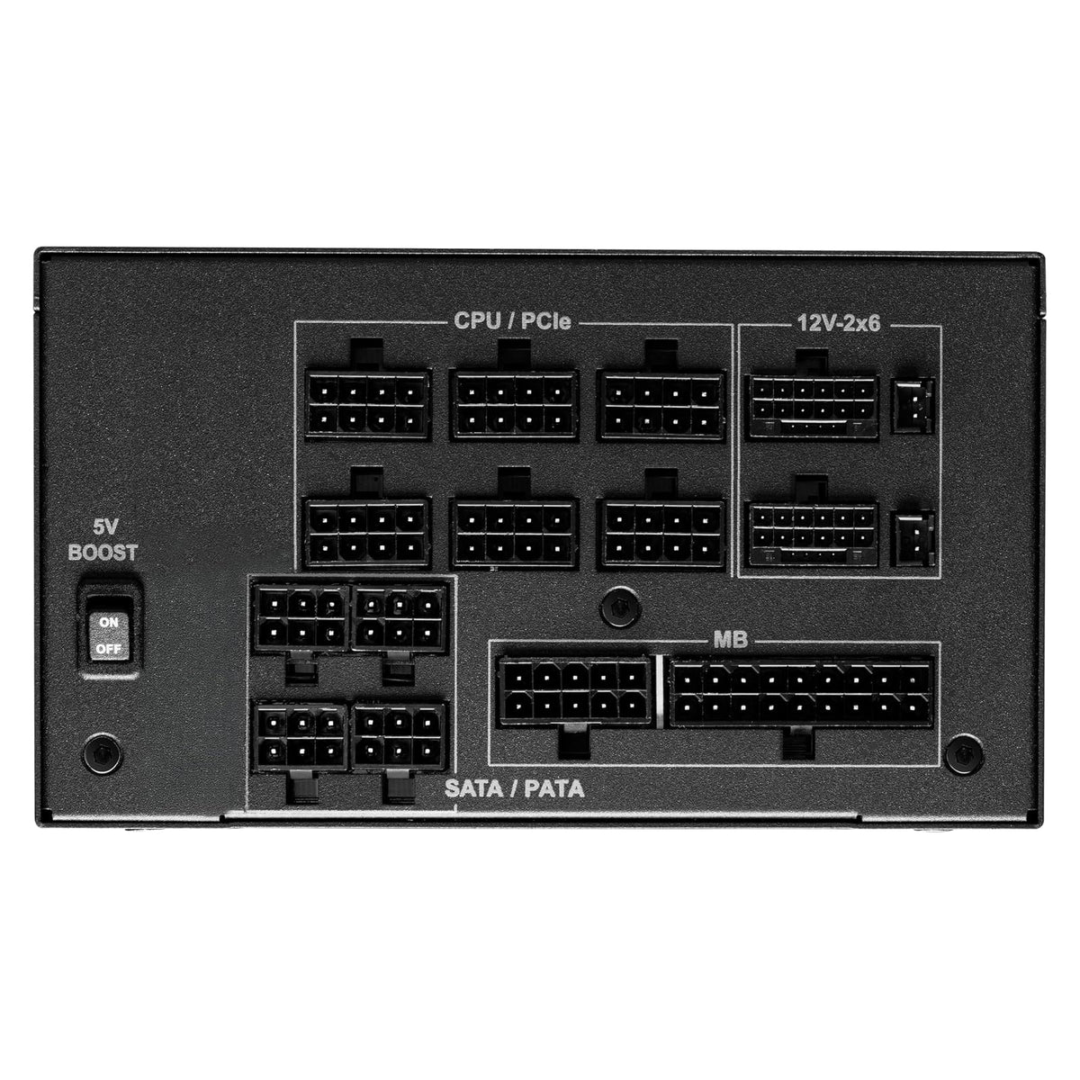 ASRock Phantom Gaming PG-1300G ATX 3.1 1300W Fuente de alimentación PCle5.1 10 años de garantía Condensador japonés Totalmente Modular 80 Plus Gold Cybenetics Platinum 12V-2x6 Cables