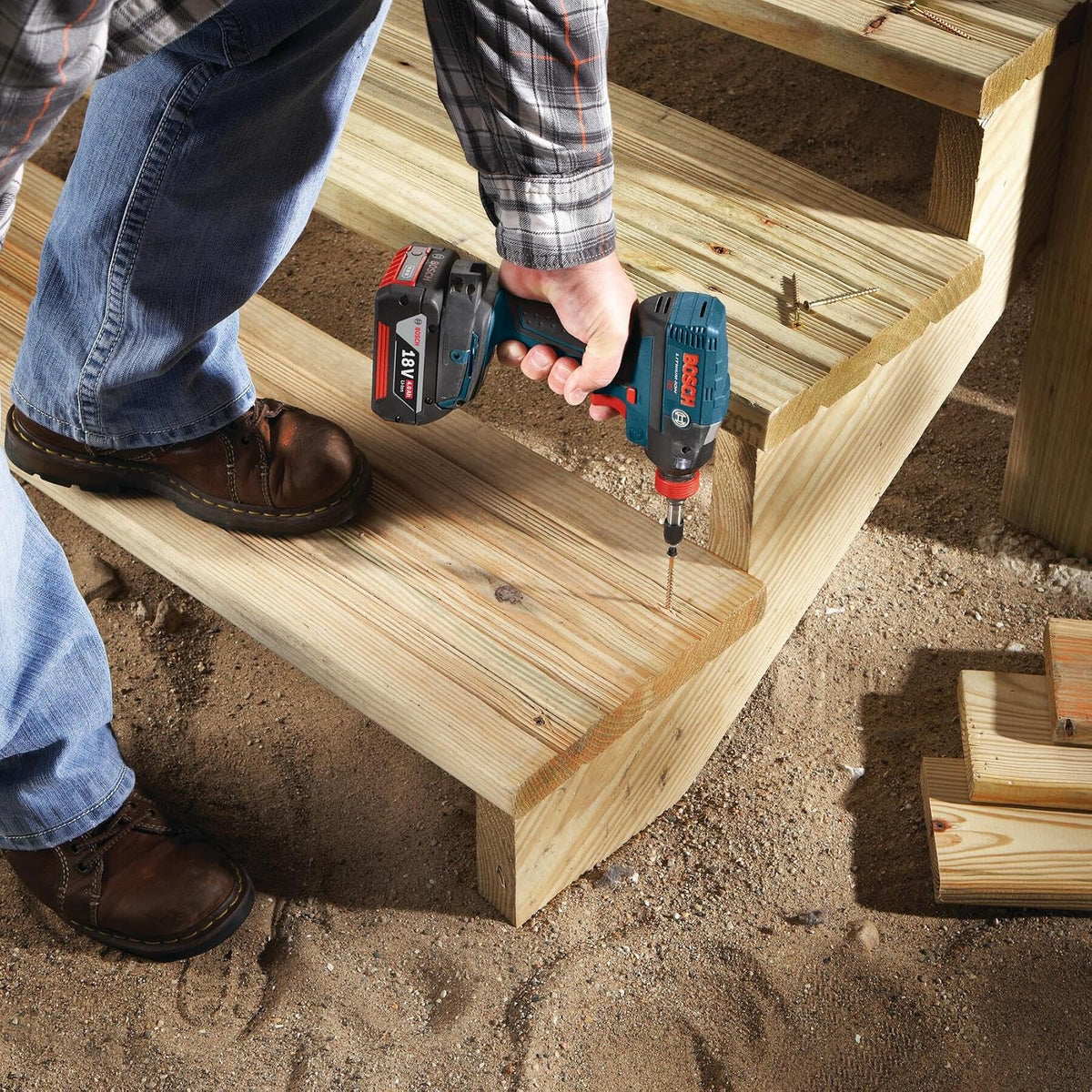 BOSCH ITT252B paquete de 10 unidades de 2 pulgadas Torx #25 - Brocas de potencia de atornillado resistentes a impactos