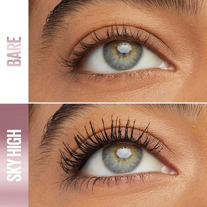 Maybelline Sky High Lavable Mascara Mascara Lavable Muy Negro | 0.24 fl oz