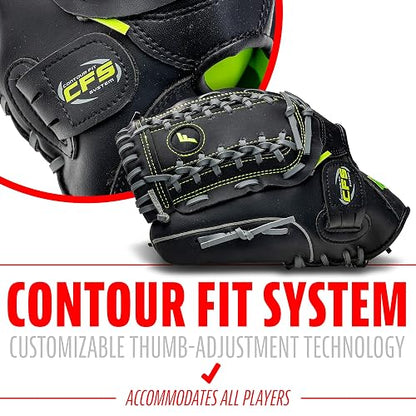 Franklin Sports Field Master Midnight Series - Guante de béisbol para diestros