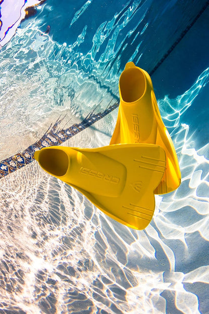 Cressi Short Floating Swim Fins to Learn to Swim - For Kids 1 Years Old and up - Mini Light: Designed in Italy