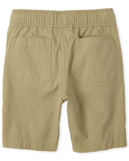 The Children's Place Pantalones Cortos para Hombre de Uniforme sin Tirar, Paquete de 3 Pantalones Cortos para Niños