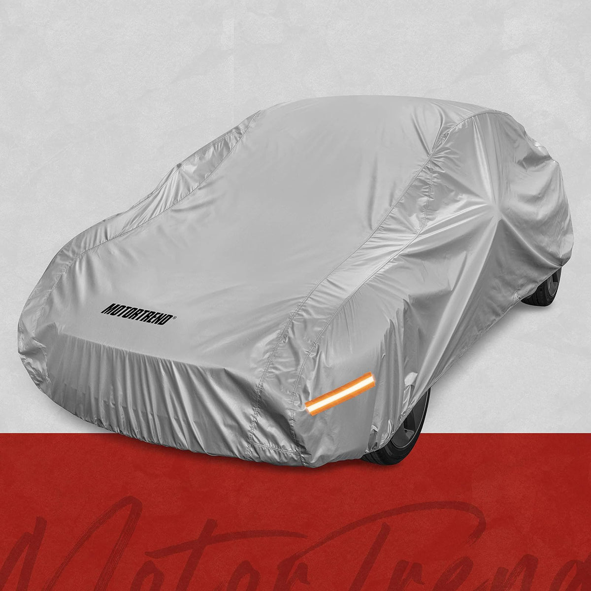 Motor Trend SafeKeeper - Funda de Automóvil Resistente Impermeable para Todo Tipo de Clima, Cubierta de Automóvil de Revestimiento múltiple para Nieve, Lluvia, Sol, protección UV, Cubierta Exterior Completa