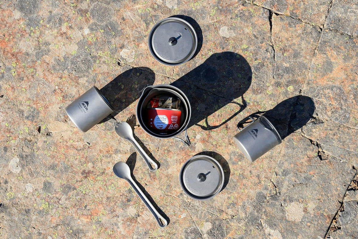 MSR Titan - Taza de camping ultraligera de titanio