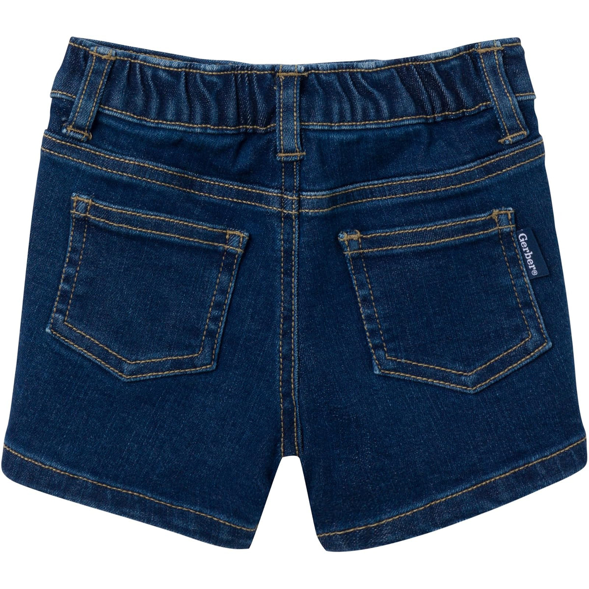 Gerber Baby and Toddler Unisex Denim Shorts Pantalones Cortos de Jean Unisex bebé