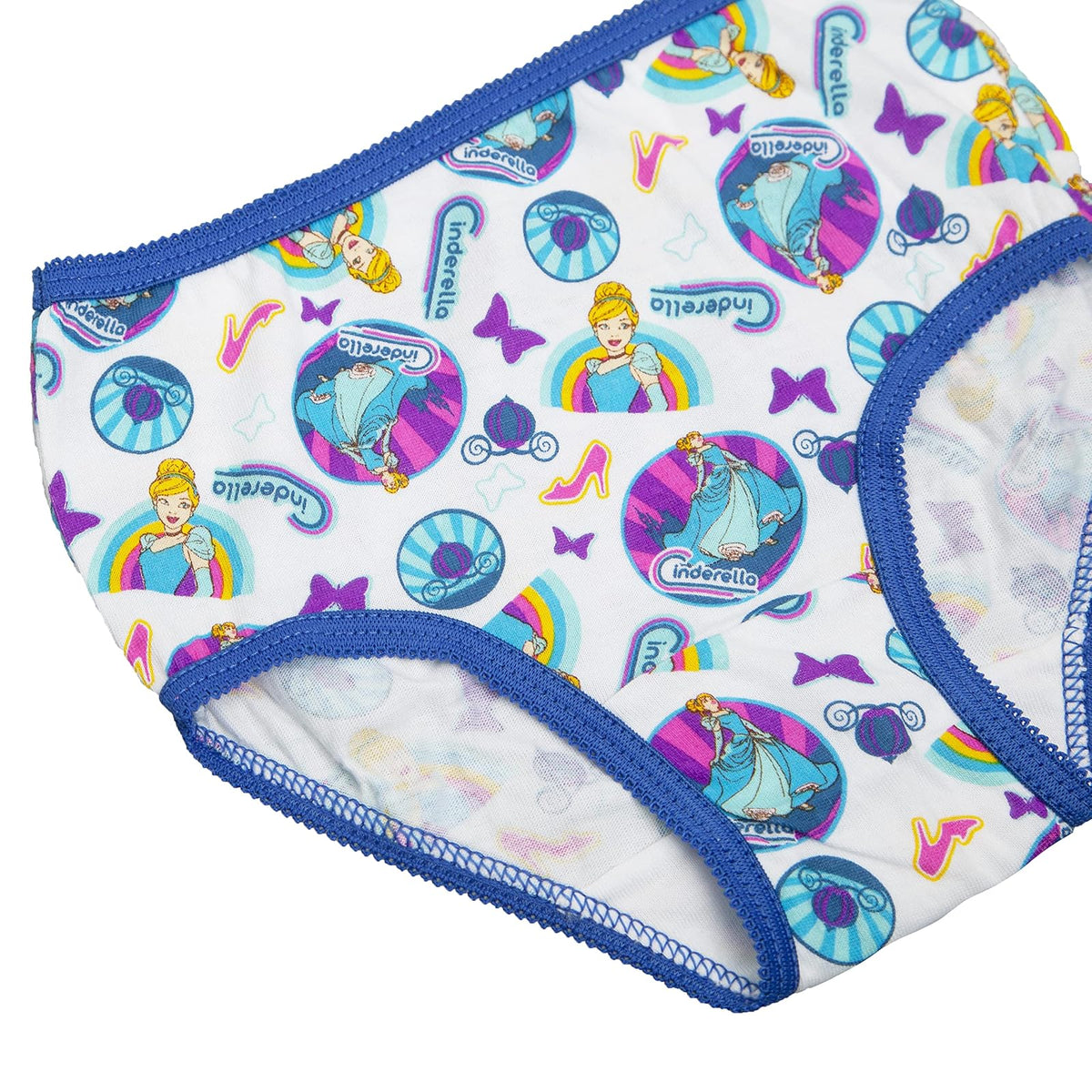 Disney - Bragas de Princesa para niñas pequeñas, Paquete de Siete
