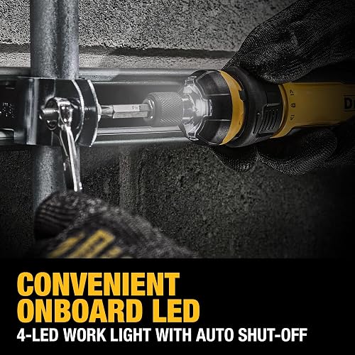 DEWALT - Destornillador inalámbrico con control FLEXDRIVE y puntas de destornillador (DWHT66719)